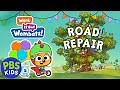 PBS KIDS Plays | Learn Your Shapes & Play Road Repair With The Work It Out Wombats! | PBS KIDS