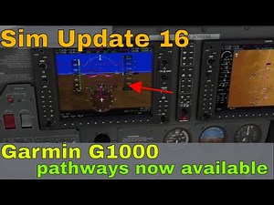 How to Enable the NEW G1000 Pathway Feature in MSFS 2020 | Sim Update 16