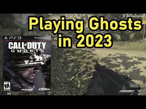 Playing Call of Duty Ghosts Online in 2023 on Playstation 3