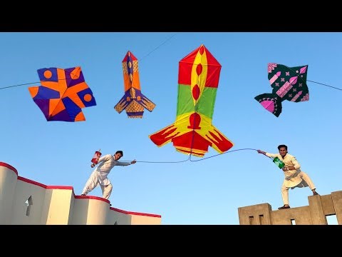 Rocket Kite Catch All Village Boys | New Unique Kite Catch