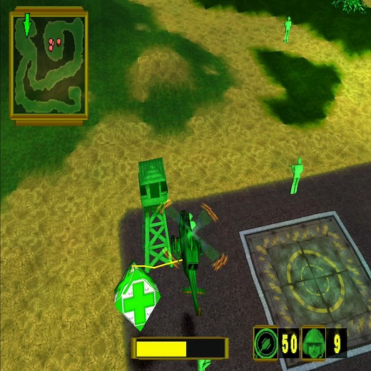 army men air attack 2 playstation 1 part 1 gameplay | Aura Games Network