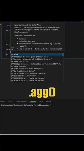 Pandas Tip: Usa .agg() múltiple y ahorra tiempo en tus análisis
