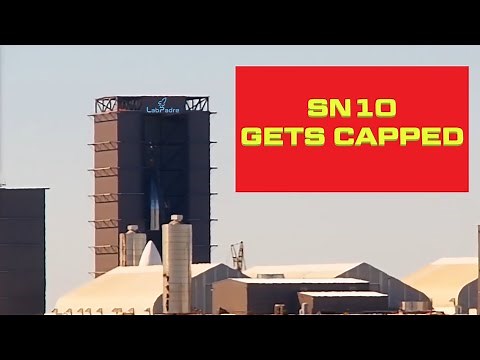 Breaking! Starship SN10 Nose Cone Installed