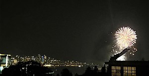Surprise fireworks lit from North Vancouver during corporate party (VIDEO) | News