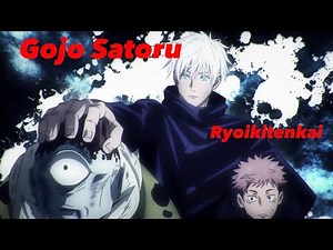 주술회전 명장면 고죠 영역전개 “무량공처” / Gojo Satoru Ryoikitenkai “Infinite Void”
