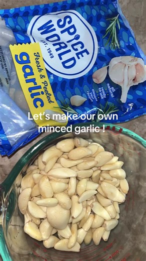 Make Your Own Minced Garlic in 2 Minutes