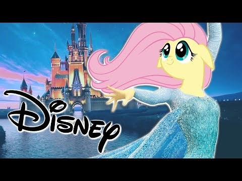 Fluttershy in Disney Movies 🍉
