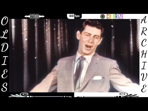 Eddie Fisher – I Need You Now (Live TV Show, 1954) [Colorize + Stereo Mix + 60fps]