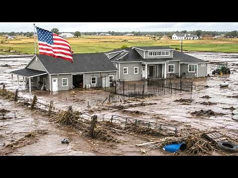Chaos in Utah!🌊 Catastrophic Mud Floods Destroy Homes, Turn Roads To Rivers, Severe Damage in Beaver