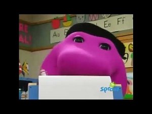 Barney Drawing a Pictures Fast - Explosion