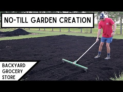 How to Make a No-Till Garden with Compost!