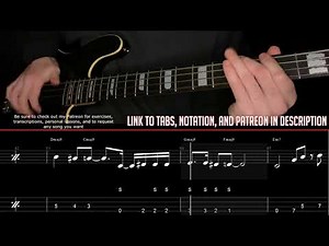 Steely Dan - Josie (Bass Line w/tabs and standard notation)