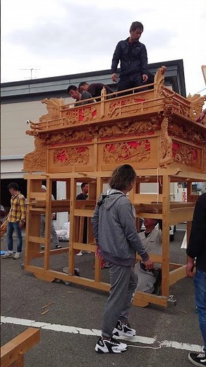 西条祭り 西新町 解体