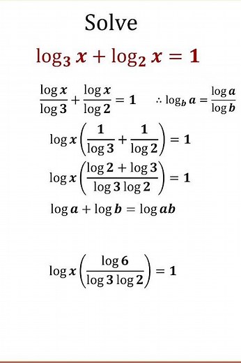 Logarithmic Equation | Give It A Try!