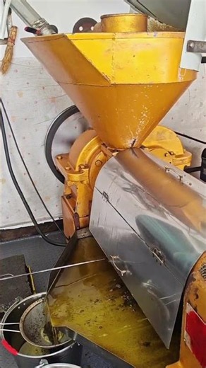 Powerful Oil Press Machine | Fast Oil Extraction Process