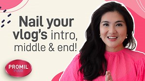 81K views · 177 reactions | In part 2 of the #Promil4iShine Talent Camp lesson on vlogging, i-Shine Mentor Dimples Romana talks about the 3 parts of a vlog! Watch this episode and get tips on fun props, storytelling and showing your true self! | Promil | Facebook