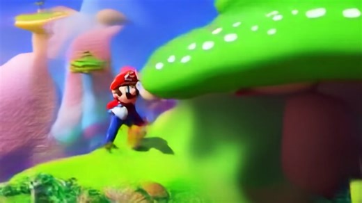 Mario's Trip - An AI Fever Dream