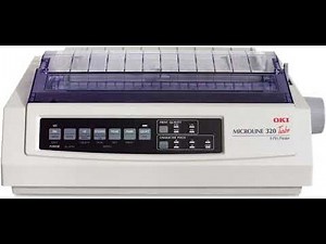 Oki MICROLINE 320 Turbo Printer Overview | High-Speed Dot Matrix Printing for Business