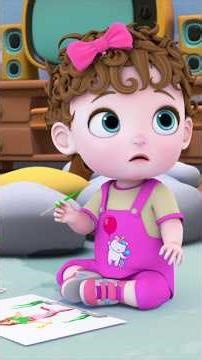 Maman est malade ! 🤒 Qui va la soigner ? | Chanson Enfants #shorts
