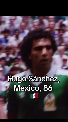 Hugo Sánchez golazo con México 1986