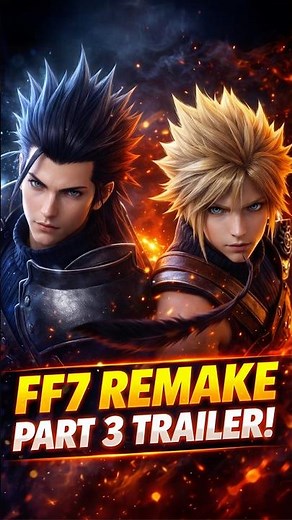 FF7 Remake Part 3 Reveal Trailer