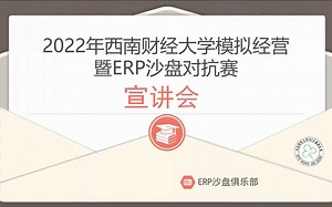 2022年ERP校赛宣讲会