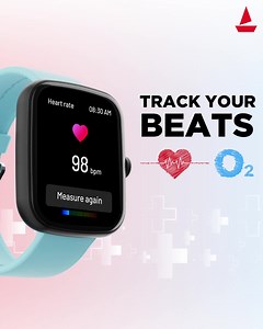 6.8K reactions · 58 shares | Keep a tab on your heart rate and blood oxygen levels on-the-go with the Heart Rate and SpO2 sensor | boAt | Facebook
