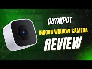 Outinput Indoor Window Camera Review – 2K Quality, AI Detection & Zero-Drill Install
