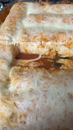 Easy Homemade Enchiladas