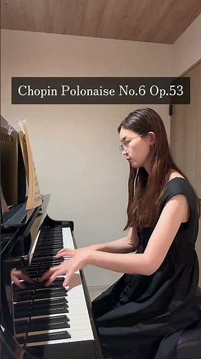 【Chopin】Polonaise in A-flat major,Op.53 No.6 "Heroic" | 英雄ポロネーズ