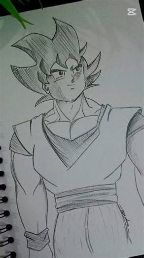 Goku.#youtube #ytshorts #drawing #goku