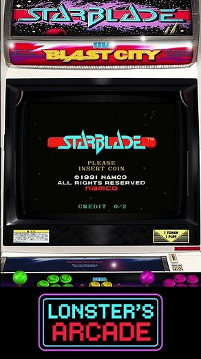 Starblade's Polygons Looked INSANE Back Then #arcade #3d #mindblown