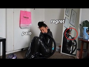 I vacuum sealed myself into a bin bag