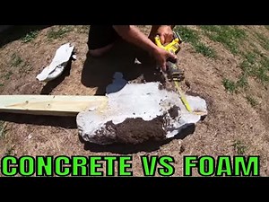 No Concrete Fence Post, Is Foam Better