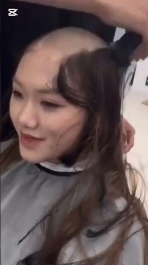 【バッサリカットシリーズ】大切にのばした髪を、、、自らバリカンを握りバッサリカット!坊主女子!＃headshave