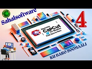 Lesson 04. Importing Media | CapCut | Video Editing | Graphic Design | Sahalsoftware | Somali