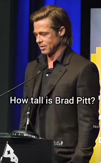 Quanti centimetri è alto Brad Pitt?