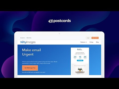 How to Add a Countdown Timer to an Email with NiftyImages and Sendtric