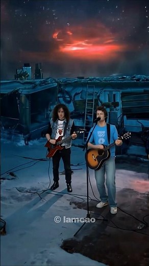 Djo performs "End of Beginning" in the Upside Down 🙃🎸🎶