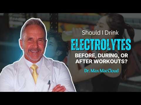 Should I Drink Electrolyte Drinks Before, During, or After Workouts?