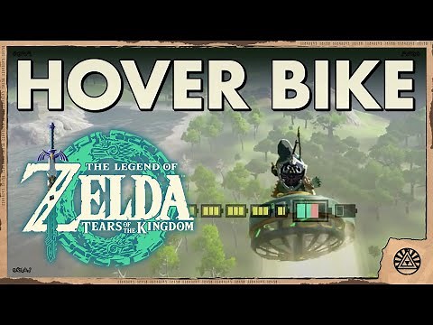 How to build a Hoverbike in Zelda Tears of the Kingdom (Quick and easy Zonai vehicle)