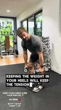 Two Arm DB Bent Over Row (from RDL position)