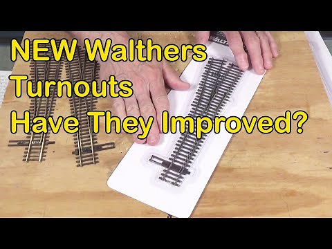 NEW Walthers Turnouts: How Have They Improved? (259)