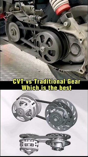 CVT Transmission vs Traditional Gear | Full Comparison #viral #mechanicalengineering