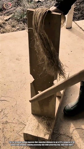 Best Innovation Flax Breaking Machine: How to Separate Linen Fiber Naturally