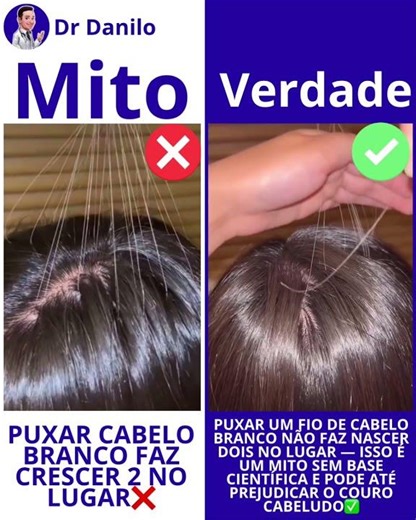 PUXAR CABELO BRANCO FAZ NAECER 2😳⁉️⁉️⁉️