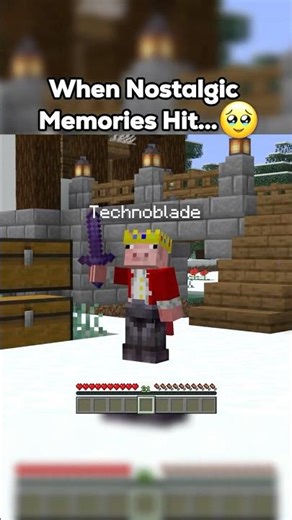 When Minecraft Nostalgia Hits HARD 🥹🙏