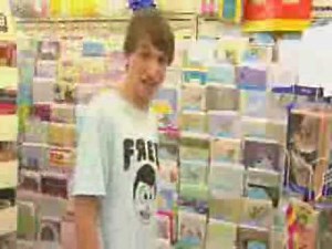 Fred's real voice Fred Goes Grocery Shopping Feat. Annoying Orange