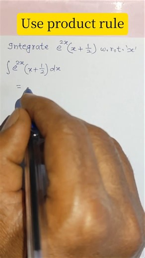Class 12 math|| Product rule of Integration||