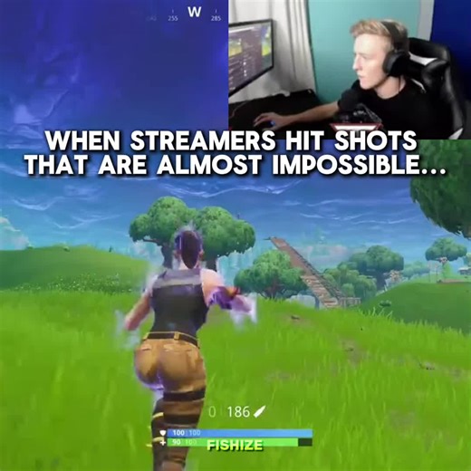 When streamers hit shots that are almost impossible... #shots #fortnite #longrange #fyp #fortniteedit
